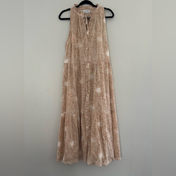 Olivia James Ro Long Dress, Summer Shells size M - Picture 2 of 13